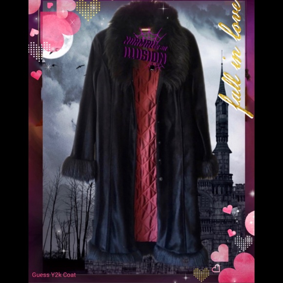 Vintage Guess Penny Lane Coat Gothic Jacket. - Picture 3 of 10